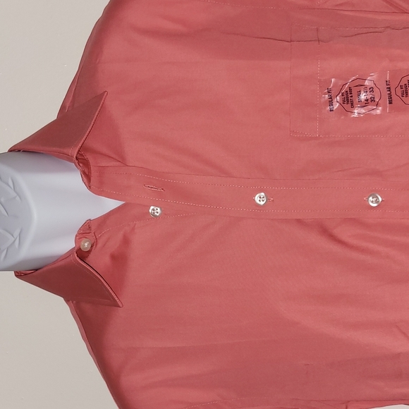 Arrow USA 1851 Cyclamen Regular Fit Long Sleeve Dress Shirt Small 14-14.5 32/33 - Picture 3 of 16